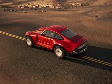 Singer ACS w stylu dakarowego Porsche 911